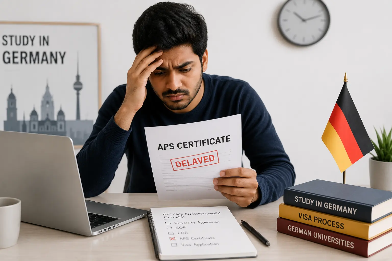 The APS Certificate: The One Application Mistake That Delays Most Indian Students Applying to Germany