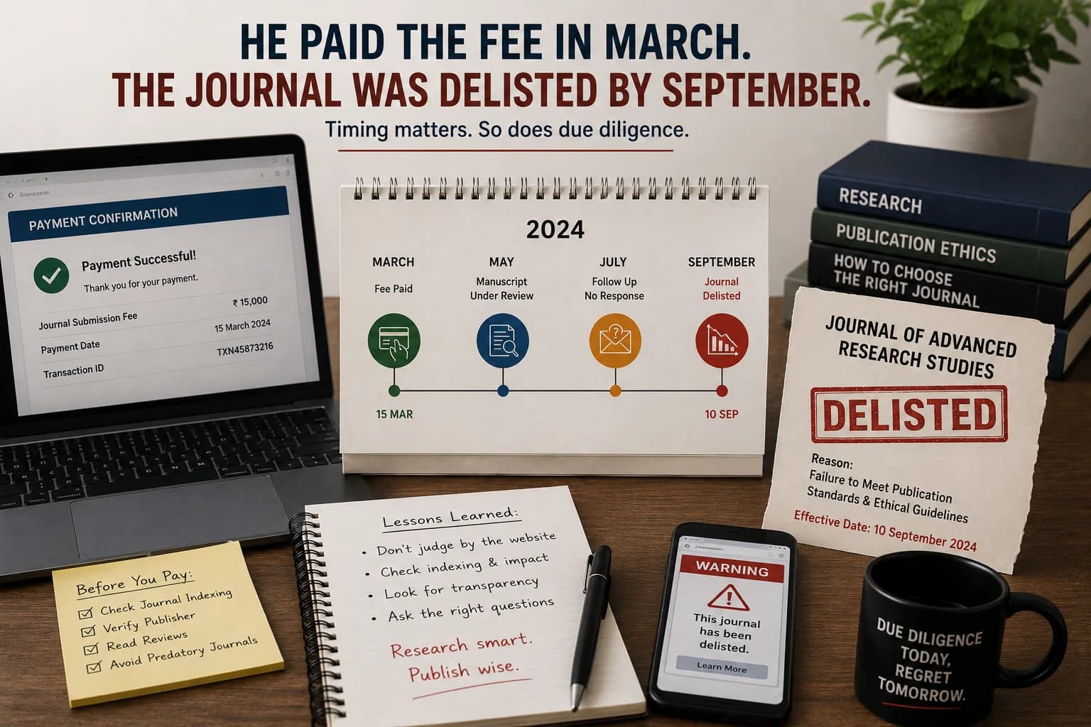 He Paid the Fee in March. The Journal Was Delisted by September.