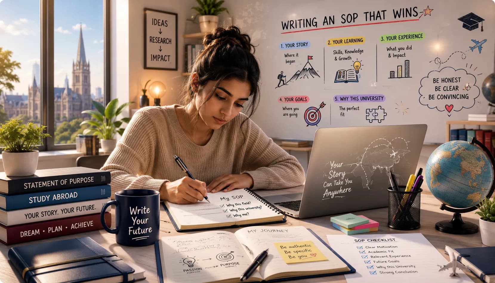 How to Write a Winning SOP for Studying Abroad: Structure, Examples & Mistakes to Avoid